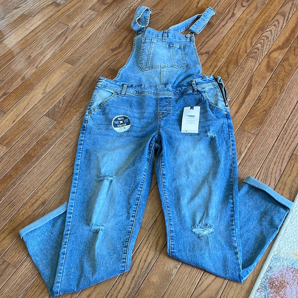 Nwt ankle overalls